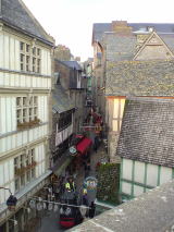 旅ニケーション フランス旅行 モン・サン・ミシェル グランド・リュ