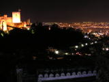 旅ニケーション スペイン旅行 グラナダ グラナダの夜景