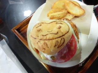 だるまバーガー(旅ニケーション 福島旅行 白河)