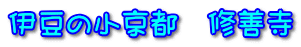 伊豆の小京都 修善寺