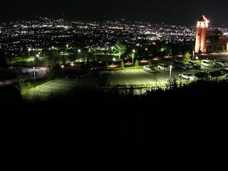 旅ニケーション　山梨旅行　笛吹川フルーツ公園　新日本三大夜景