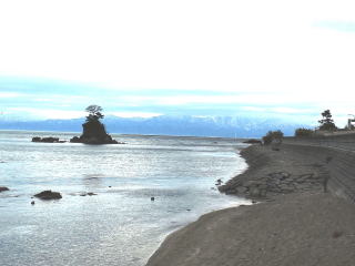 雨晴海岸（旅ニケーション 富山旅行 高岡・氷見・新湊）