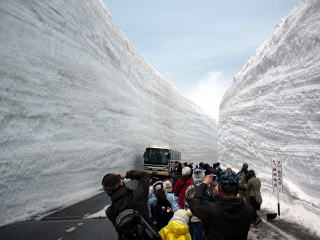 雪の大谷（旅ニケーション 富山旅行 立山黒部アルペンルート）